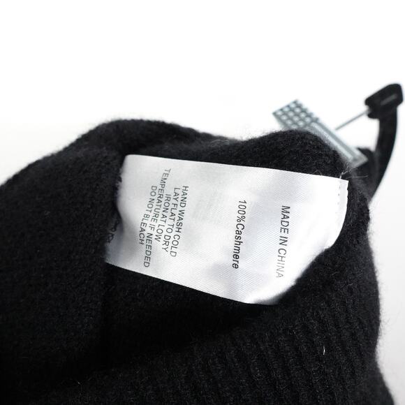 New Quince Men's Black Mongolian Cashmere Jogger Sweatpants Size Medium 1244 - Picture 13 of 14